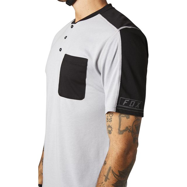 FOX Racing Ranger Drirelease Henley lyhythihainen pyöräilypaita
